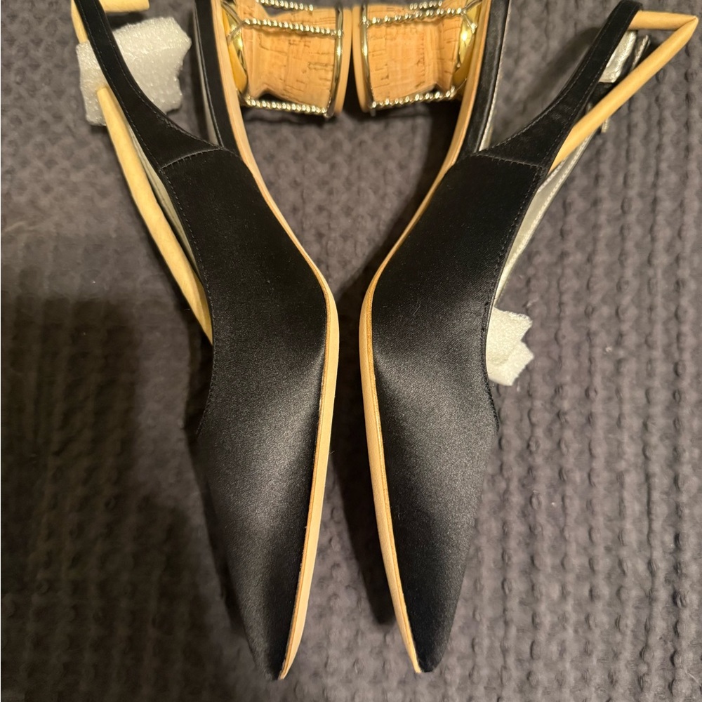 Kate Spade Soiree Satin Heels - Size 8.5